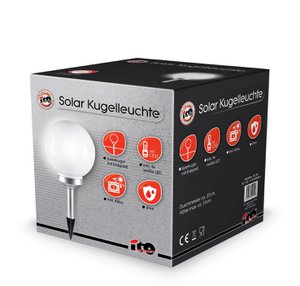 Solar spherical lamp 30 cm