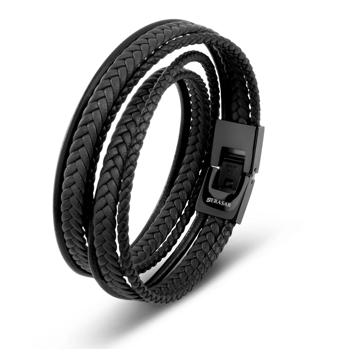 Leather bracelet "Wrap"