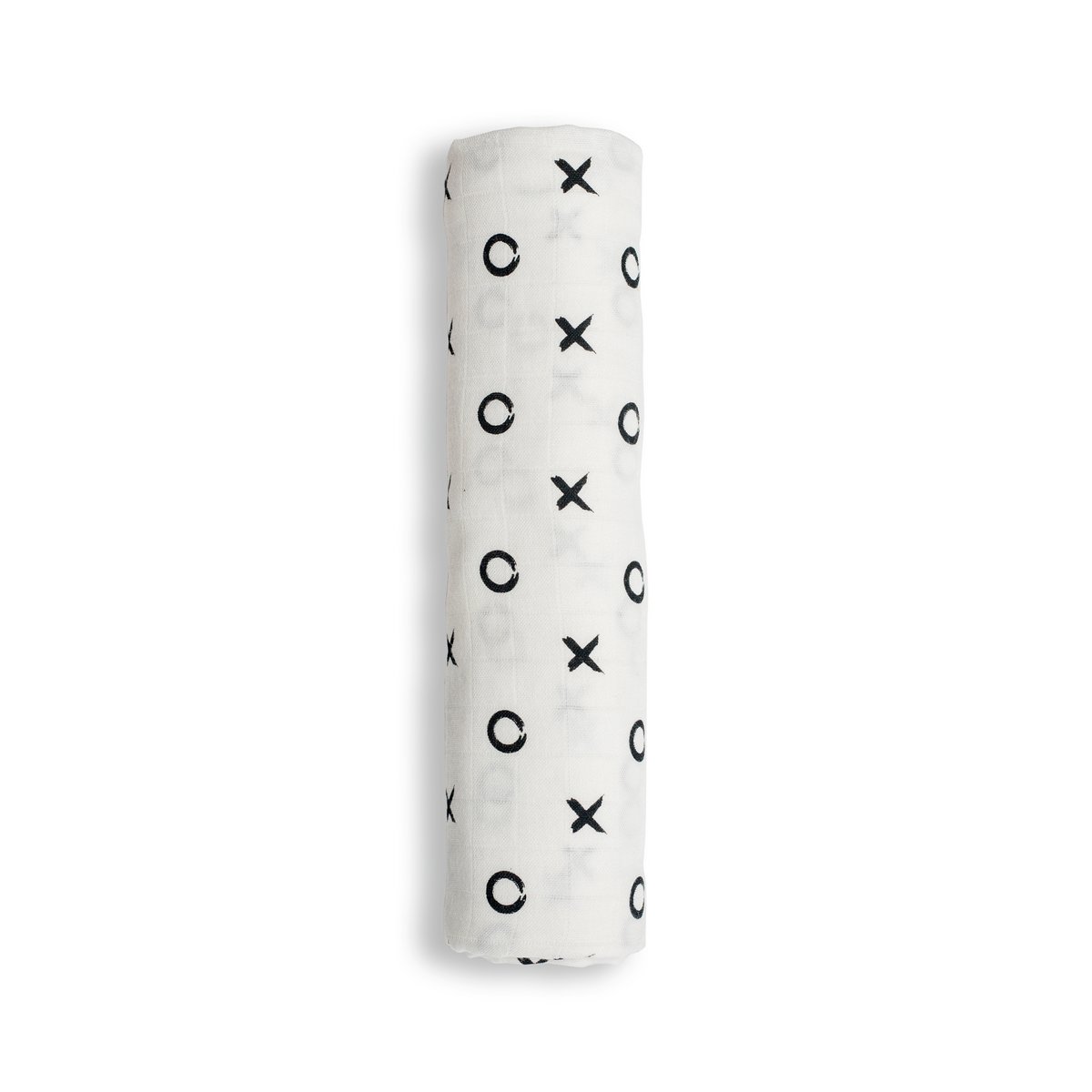 Lulujo Hello World Swaddle & Hat - Hugs & Kisses
