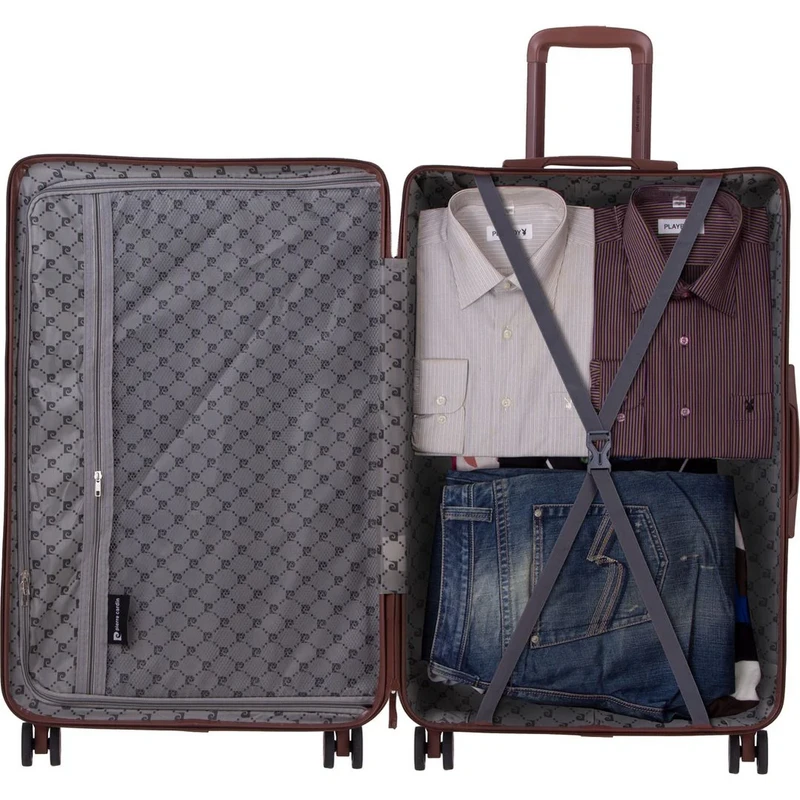 Set valigia elegante 3 pezzi Pierre Cardin_stile: ALPHA Silver