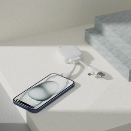 🔋 Gamma Lite genanvendt plastik - 3000 mAh oplader 🔋