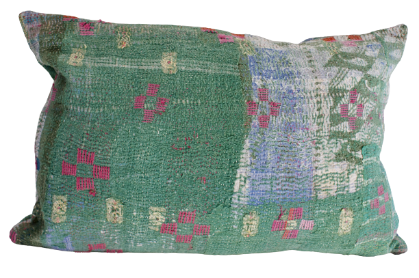 Funda de cojín Vintage Kantha AB-122