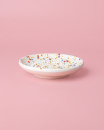 Rallador Little Artisanal Ceramic Plate / Multicolor Carnival