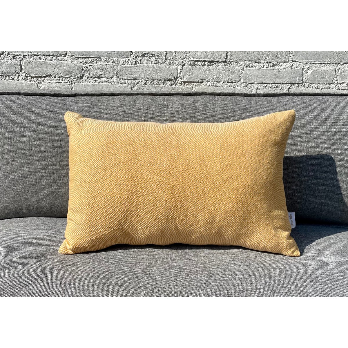 Beachie Cannes Geel 60 x 40 cm Kussenhoes zonder vulling