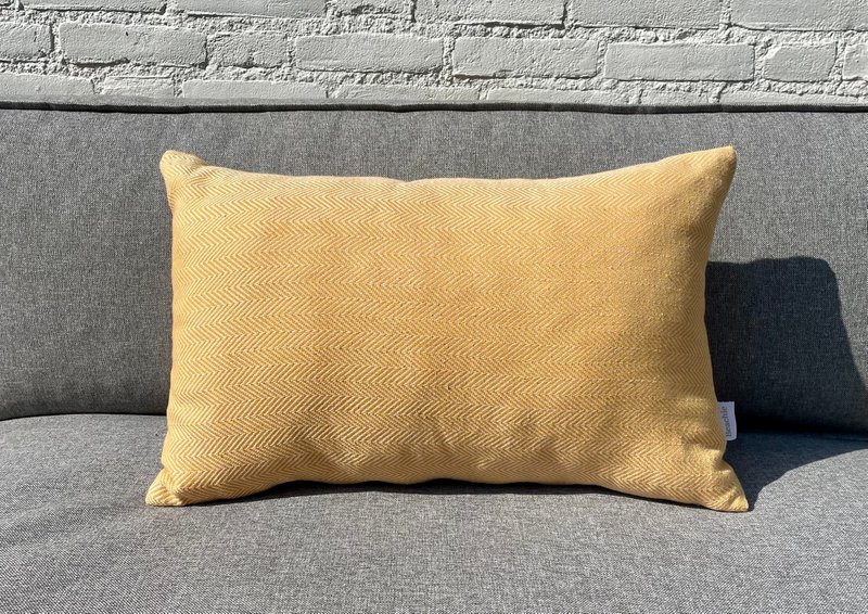 Beachie Cannes Geel 60 x 40 cm Kussenhoes uden vulling