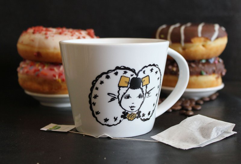 Tea mug 6 Zeeland girls