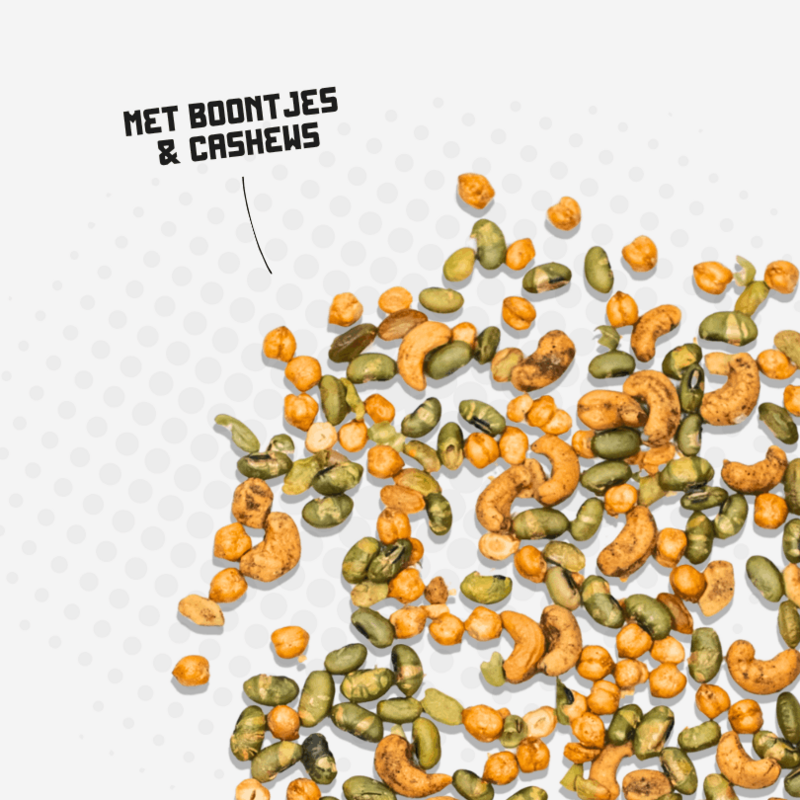 Eiwit Edamame Crunchy Bits Zout en peper