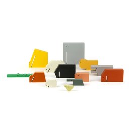 Floris Hovers Animaux en bois - couleur