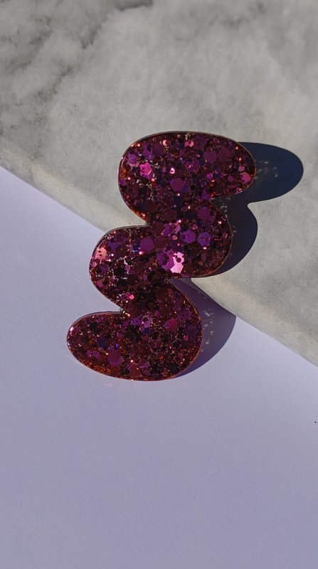 ⋒ Harpiks hårklippakke - Glitter Sakura (8 varer) ⋒