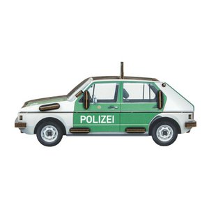Pennendoos VW Golf 1 - Politie