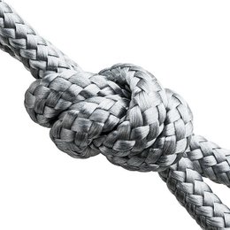 Sleutelhanger "Knot" - GRIJS
