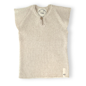 Vest - Kastanje - Ivory