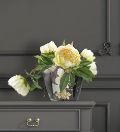 Florero arco 'Crisantemo' oro