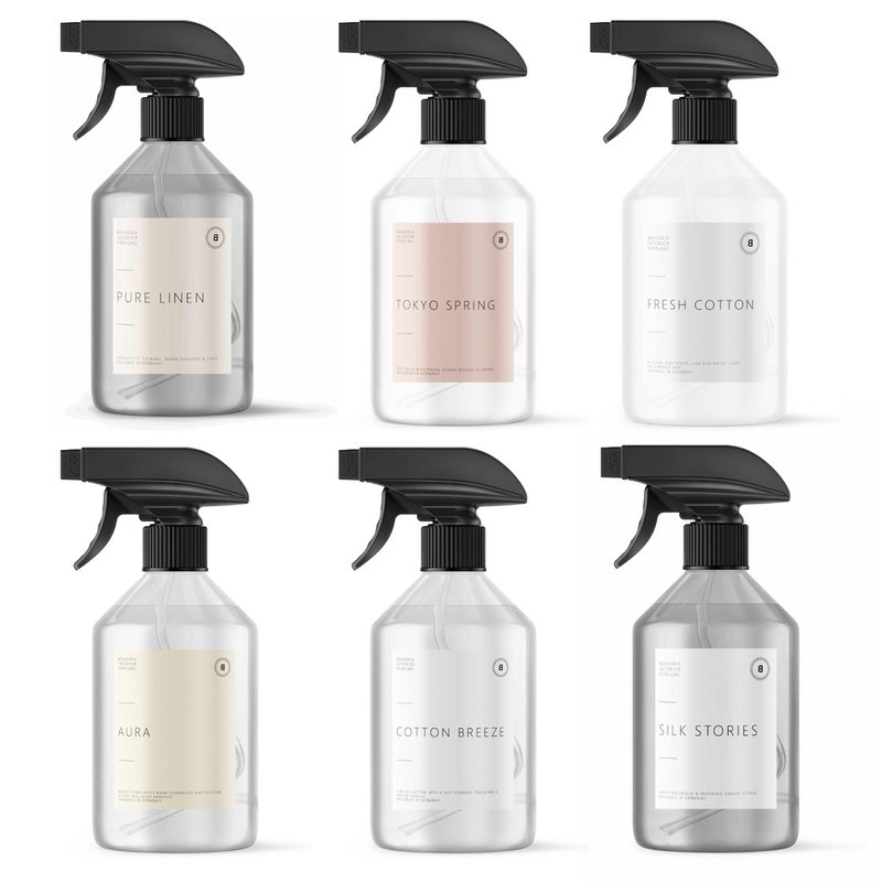Paquete inicial de spray para habitaciones, juego de 6: 6 aromas más vendidos