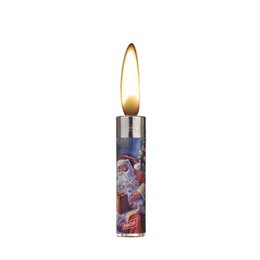 Briquet PROF Rechargeable à Pierre Père Noël Vintage