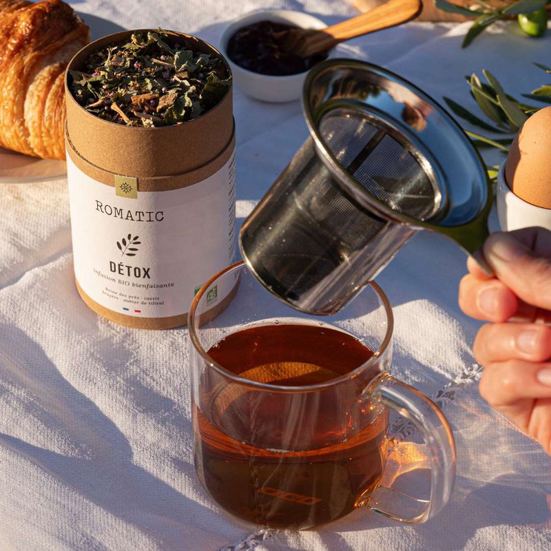 DETOX økologisk infusion 50g - engrose - solbærblade - lyngblomster - lind splintved