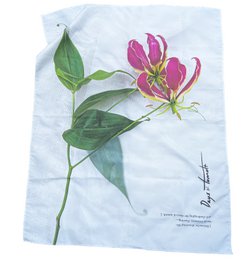 Lillies on Fire - 140x180cm picnic plaid + tote bag