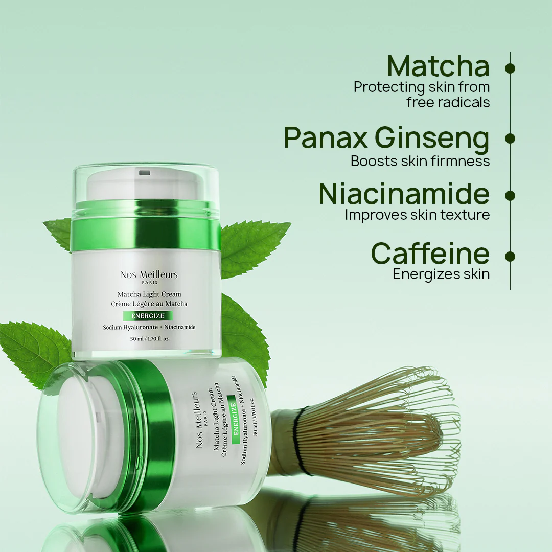 Matcha let fløde