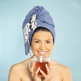 Bad­kamer­handdoek