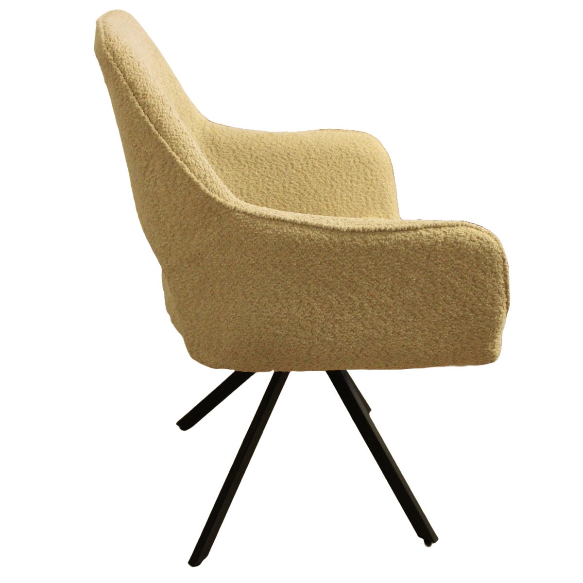 ¡Silla de comedor Nova giratoria 360 grados! Chenilla Beige