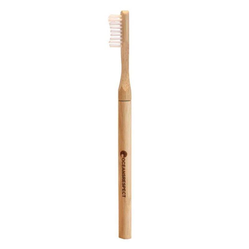 Toothbrush with interchangeable bamboo head