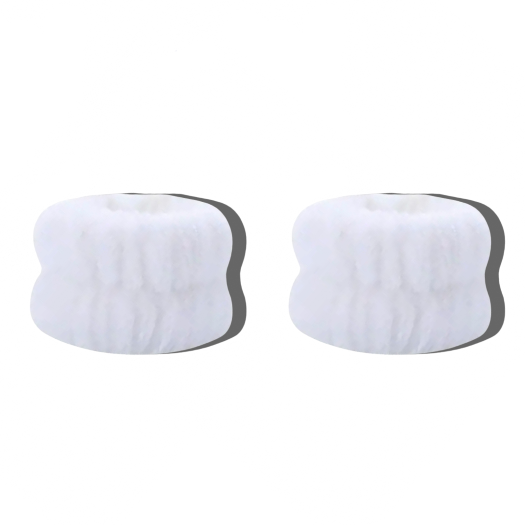 YOSMO Microfiber Wristbands – Keep Arms Dry While Cleansing – Set of 2