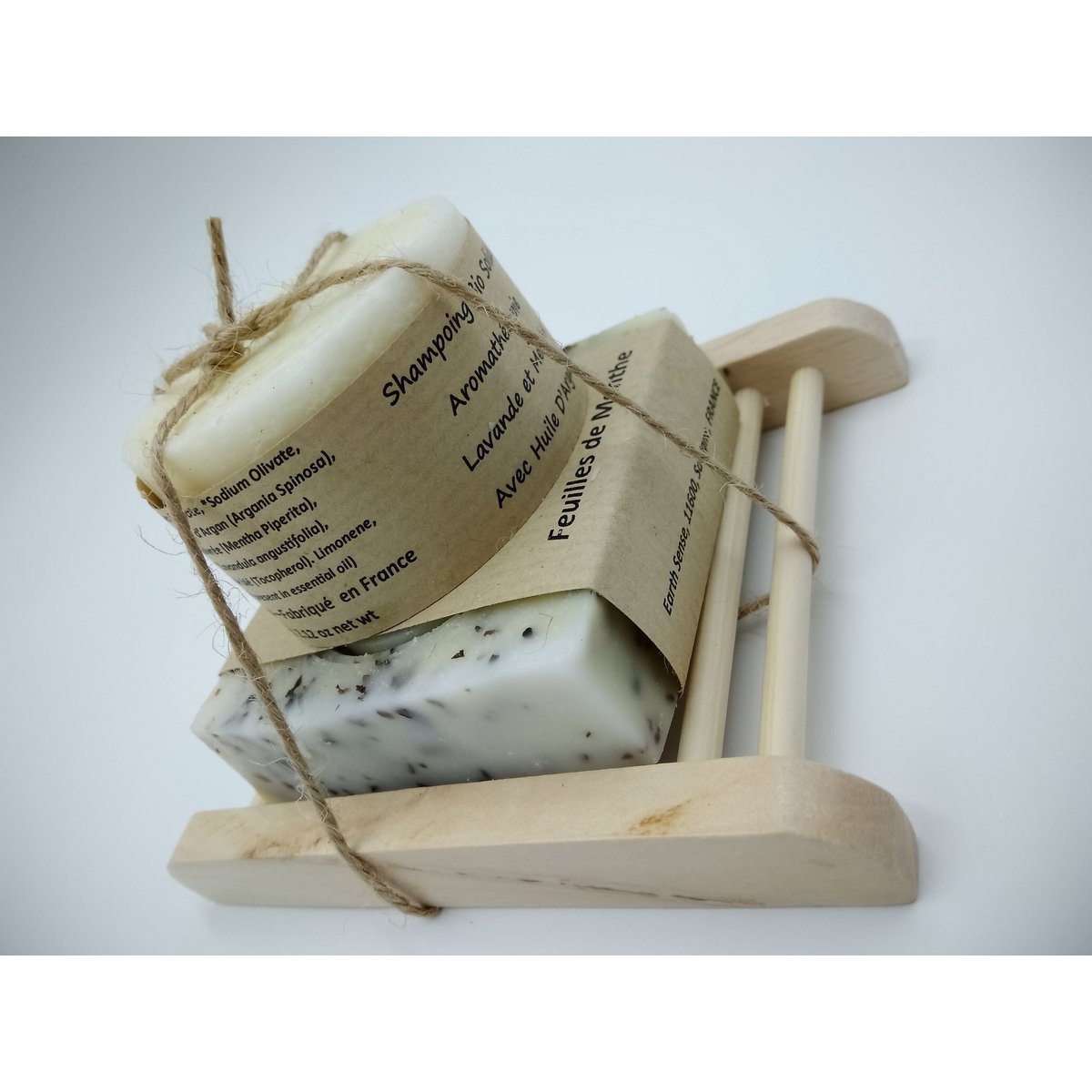 Bamboo Soap Dish - 1 piece