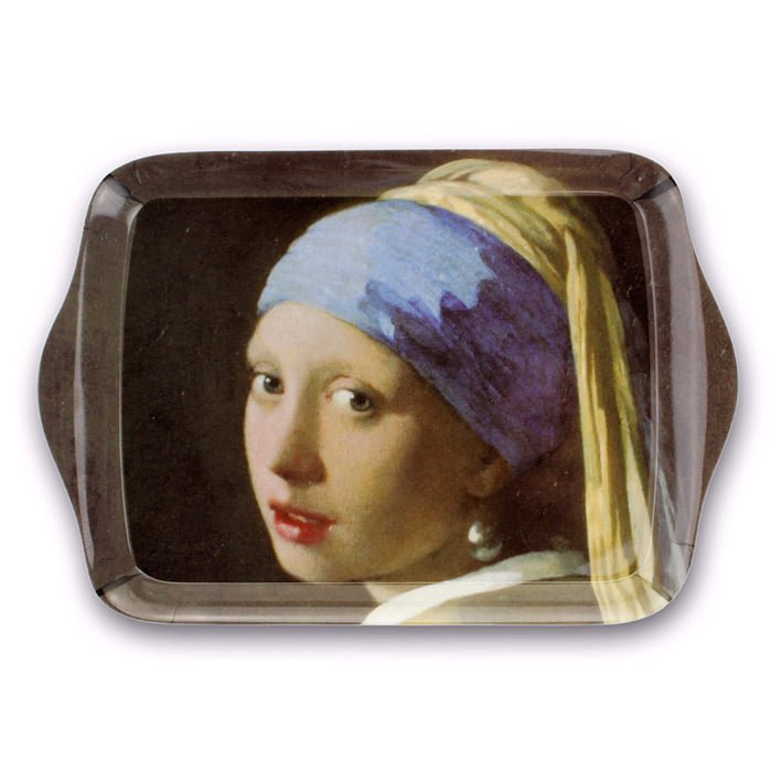 Set: Mug & tray, Girl with the Pearl, Vermeer