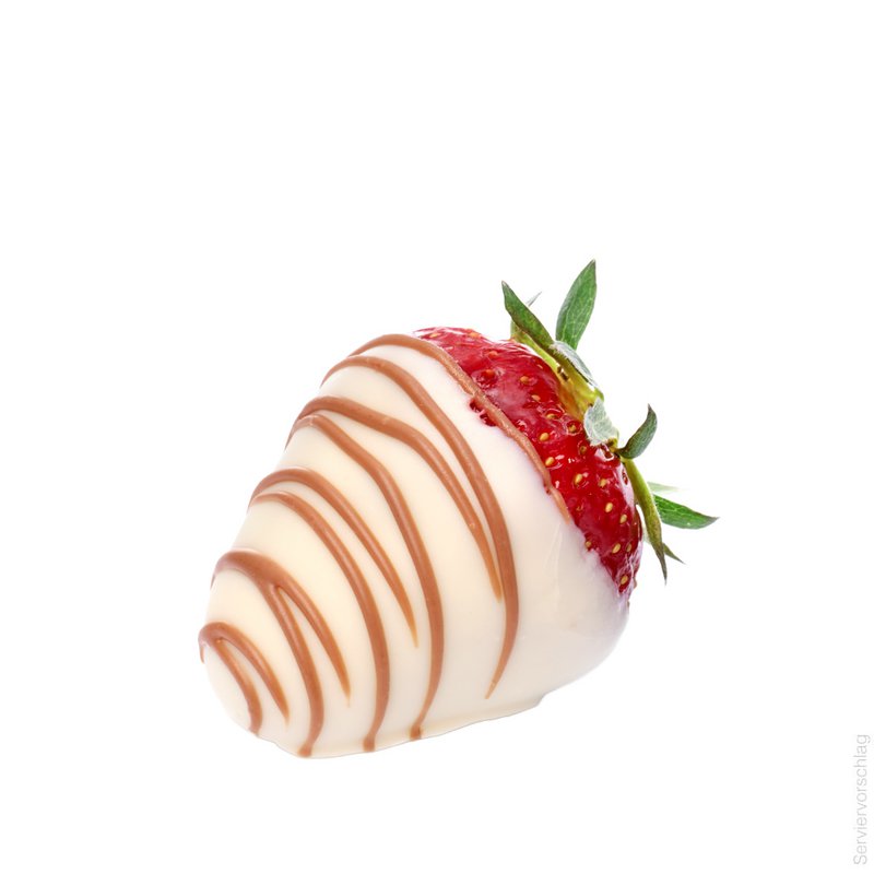 Crema de frutas fresas con chocolate blanco 135g