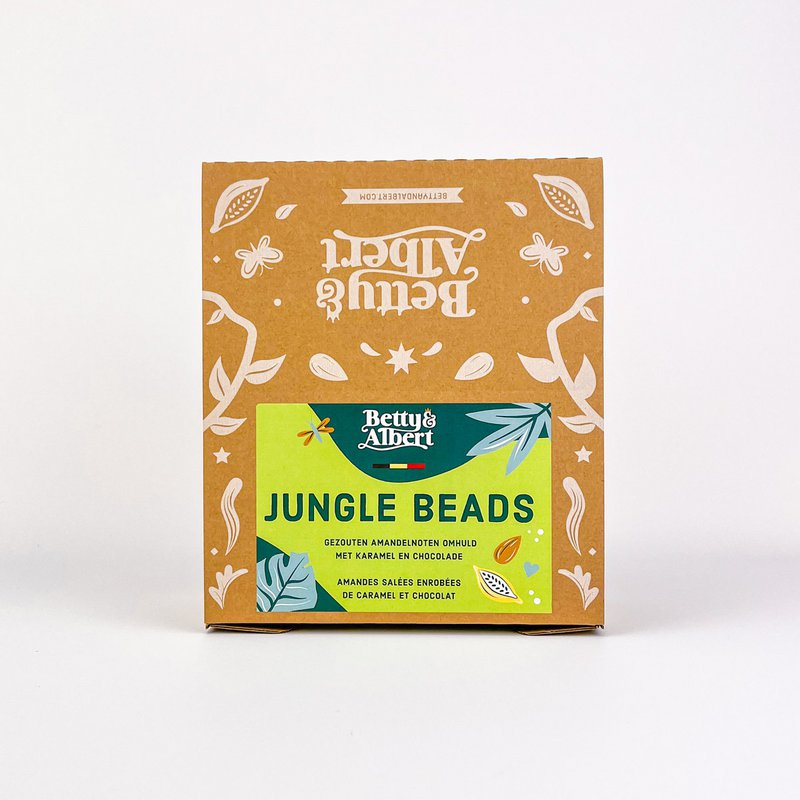 Jungle beads 45g - chocolate covered almonds