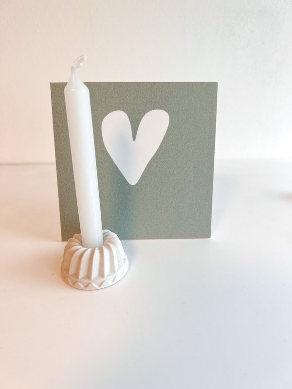 Maxi Geschenk Herz Blau