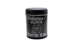 Gewürz-Glück Real Guys Gift Box - Set of 4 Spice Jars with Real Guy Steak Spice, Everyday Hero All-Round Spice, Great Tuber Potato Spice & Devil's Stuff Chili Spice