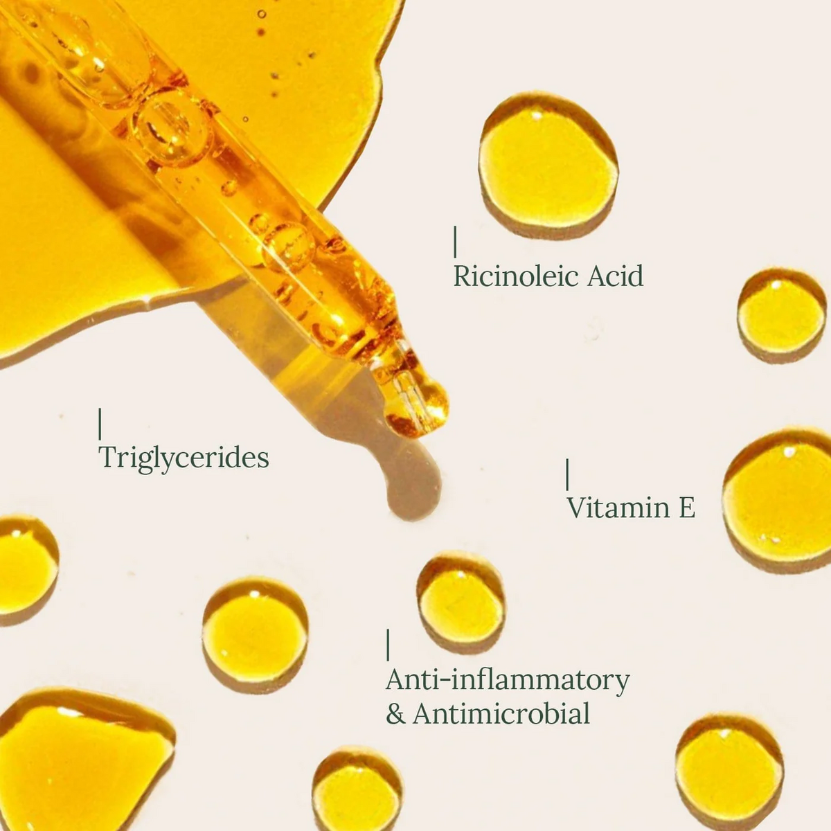 Organic Castor Cold Pressed Carrier Oil - 30ml