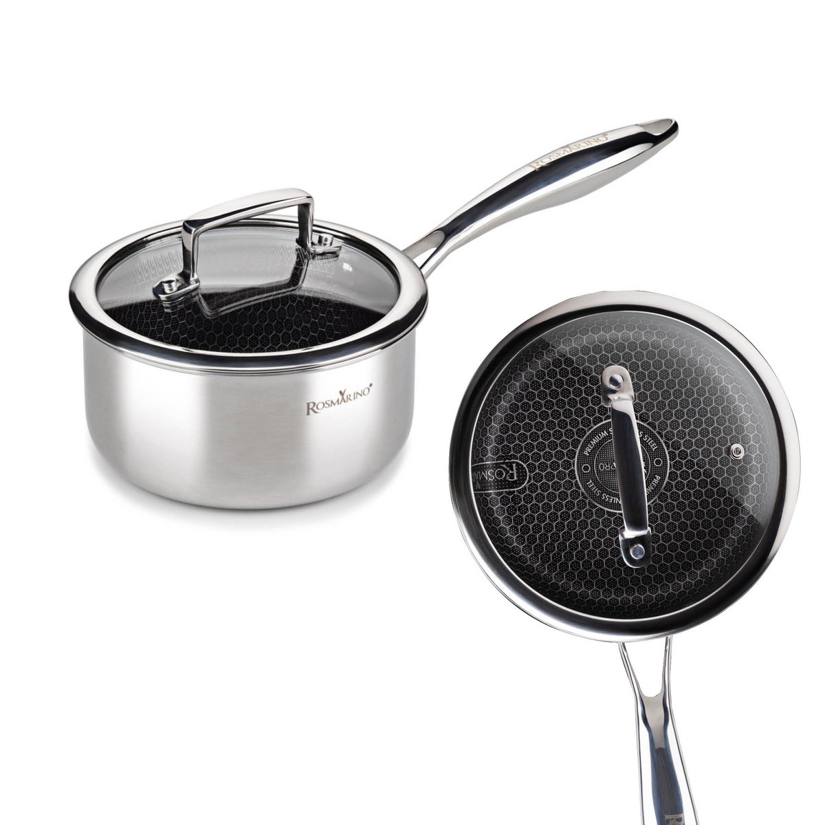 Rosmarino - Hexapro saucepan with lid - 16 cm
