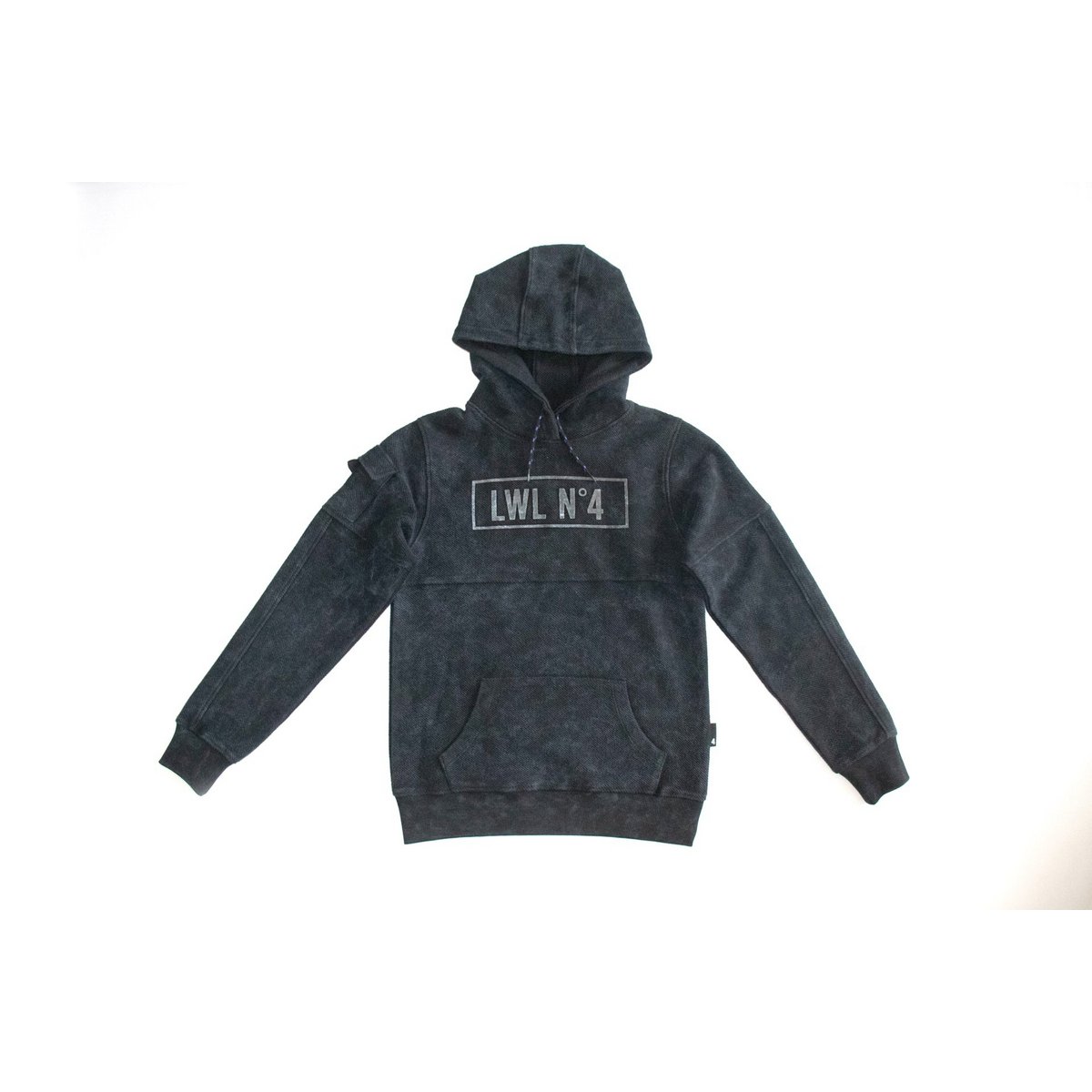 Sweat à capuche LewyLou NO4 noir