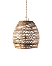 Lampada a sospensione tetto naturale di Mawar Ratan.