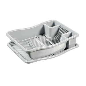 Curver Abtropfgestell mit grauem Plateau