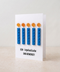 Ik wens je verjaardagskaart – Bouwsteen LEGO