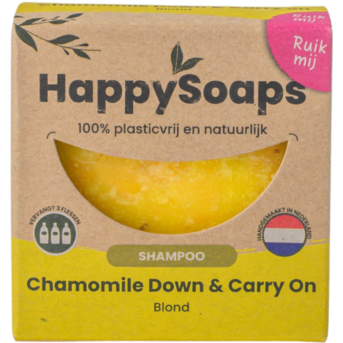 Shampoo Bar – Kamille Down & Carry On – Blondes Haar