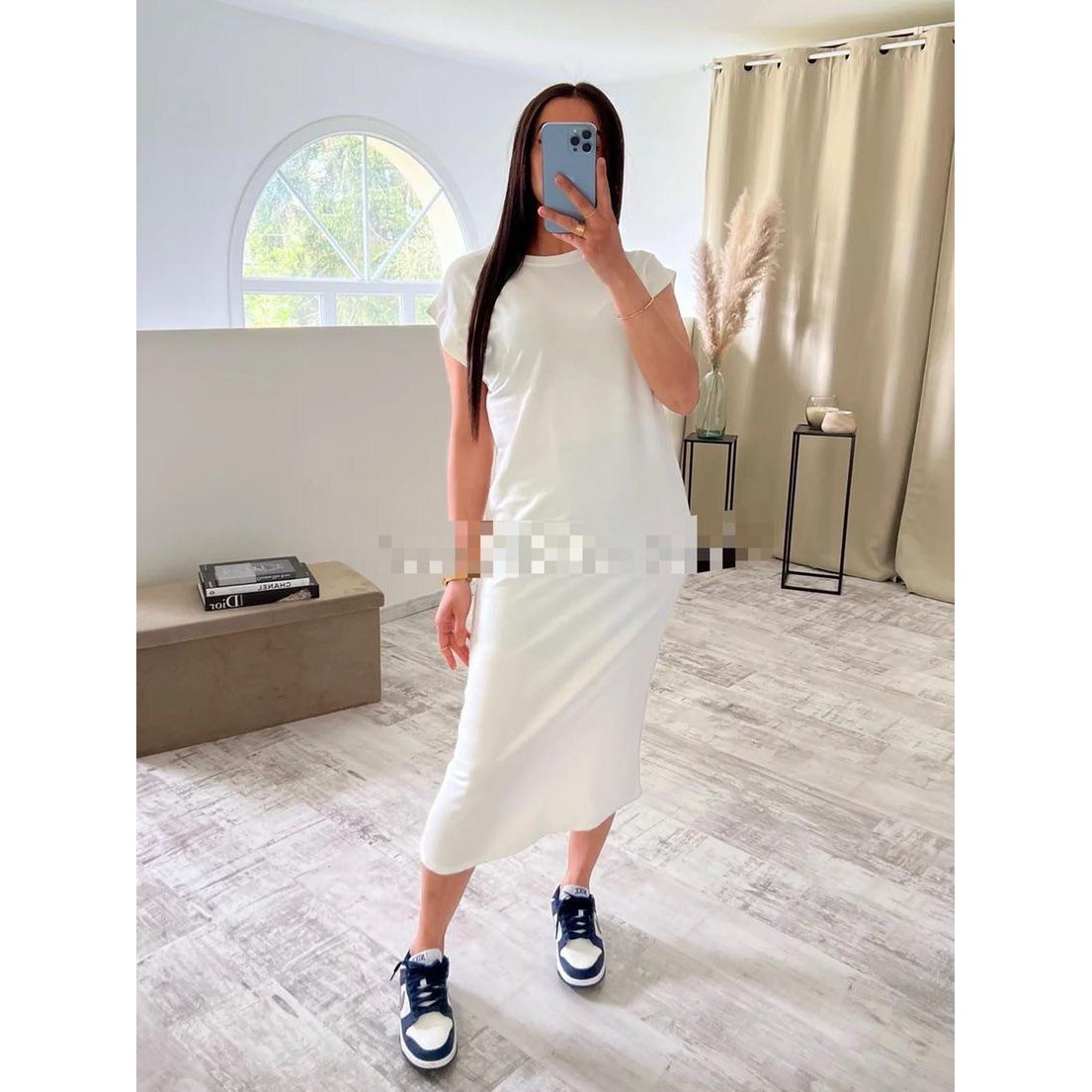 Dress dress model tshirt in cotton