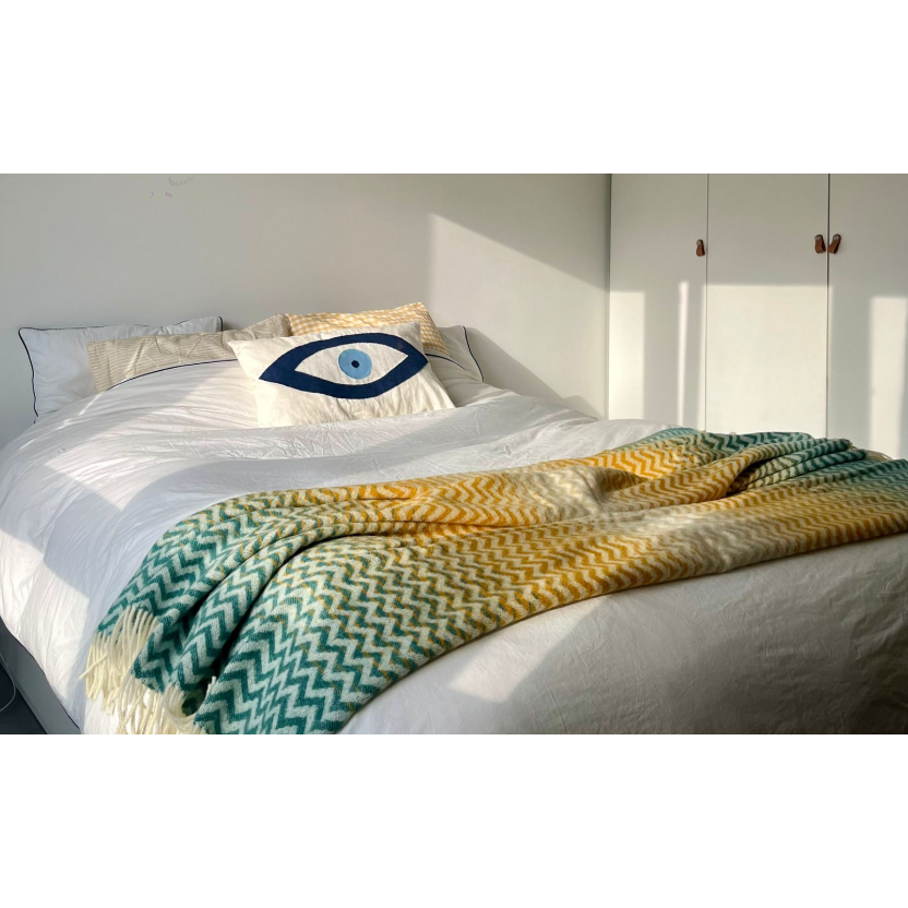 ZigZag Ombre Plaids/Throws - 100% NZ Wool - Extra Soft