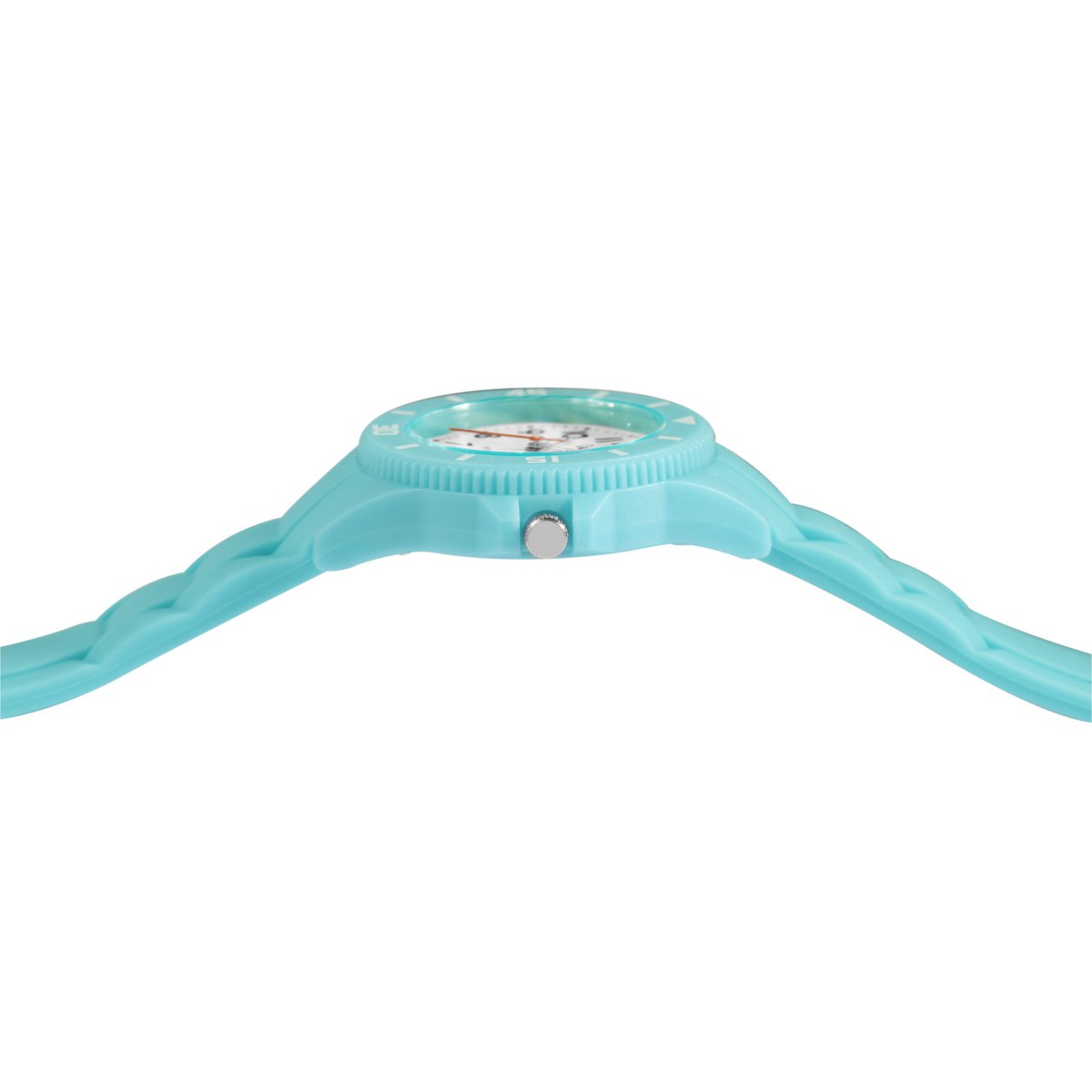 Montre Q&Q pour enfants/jeunes avec bracelet en silicone, 10 ATM, bleu clair