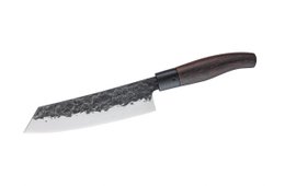 TAKAHIRO MIYAZAKI - Santoku bocho Okii - Coltello Santoku 7 pollici, lama in acciaio di carta blu giapponese