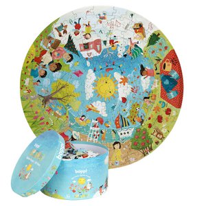 Boppi - four seasons - round puzzle - 150 pieces