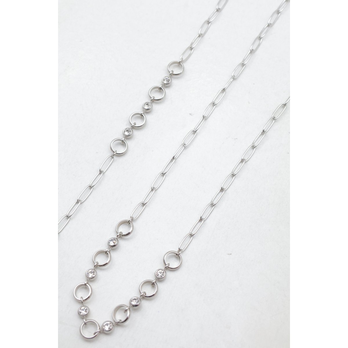Parure de bijoux en acier inoxydable