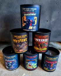 Halloween Comic Candle Vintage Vegan 200ml
