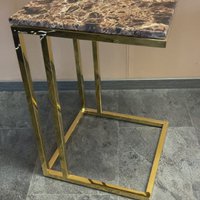 Laptop table Gold Marble