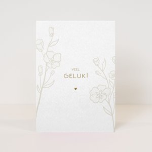 Postkarte 'Viel Glück'