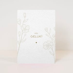 Postkarte 'Viel Glück'