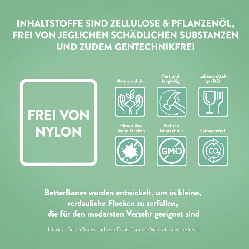 Betterbone Cubes - Mini Medium Classic (bez nylonu, CO2 Neutralnie wyprodukowane w Europie)